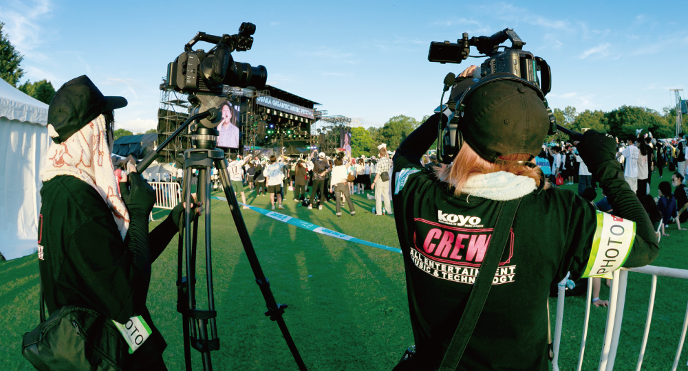 ライブ制作/撮影現場実