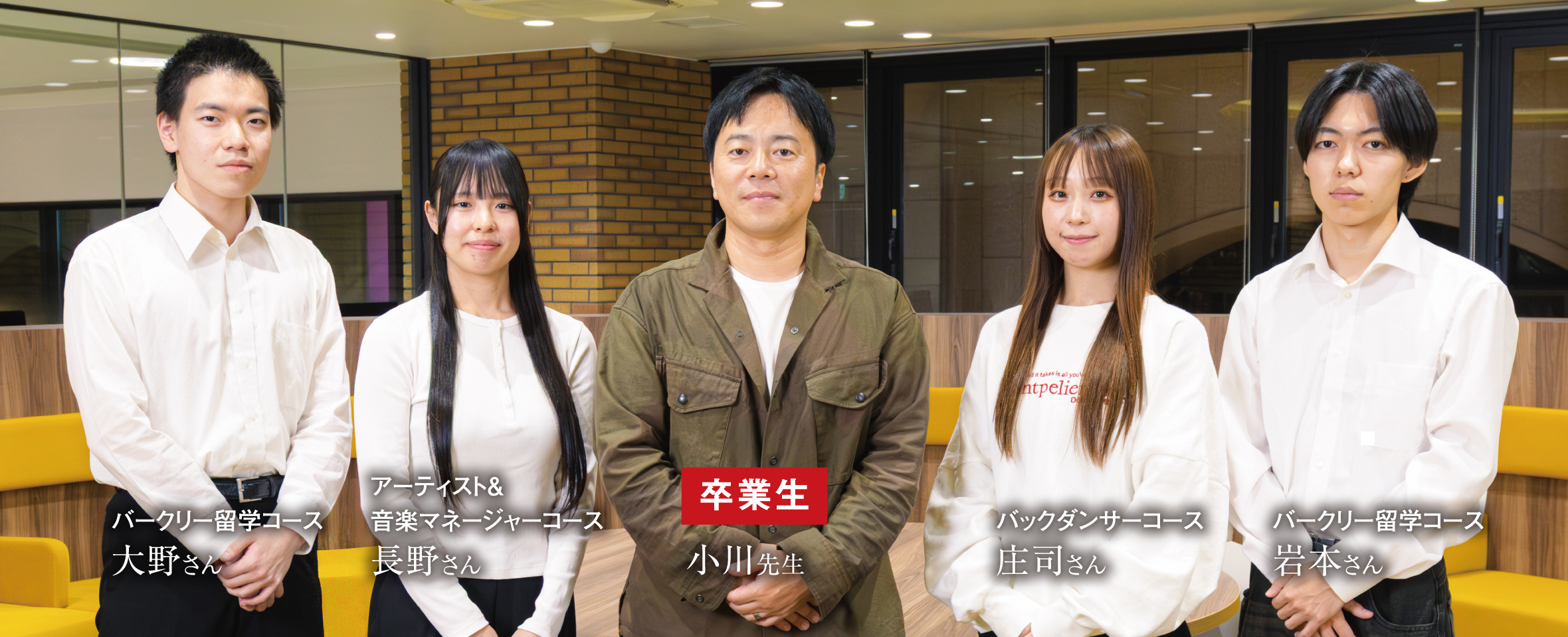 スペシャル対談 世界で活躍する卒業生×在校生